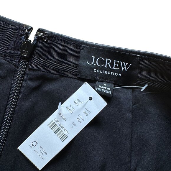 J. Crew Black Mini Skirt - Picture 3 of 4